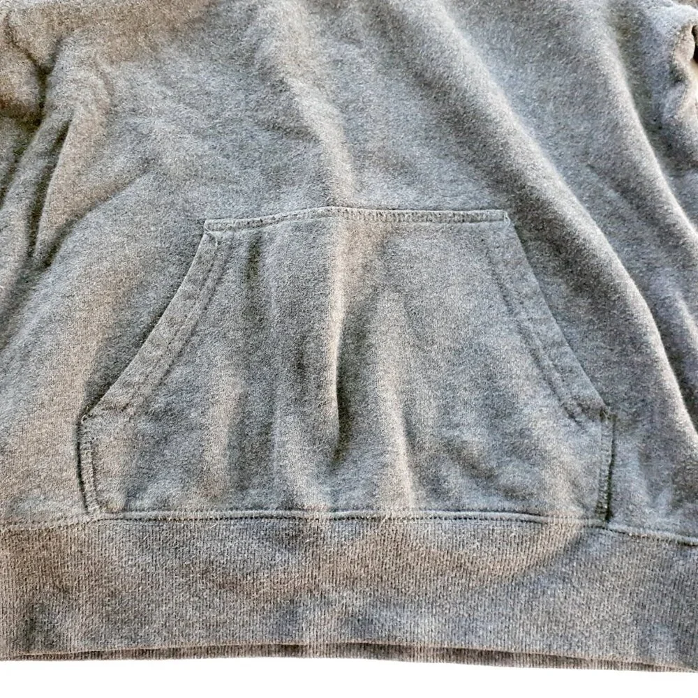 Champion Boys Hoodie Gray Pullover Sweatshirt Medium